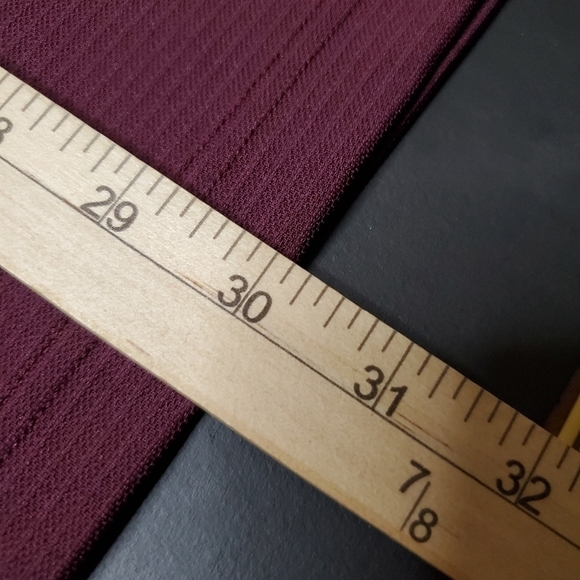 Greg Norman For Tasso Elba Golf Long Sleeve Polo Men's Large Burgundy - Picture 10 of 11